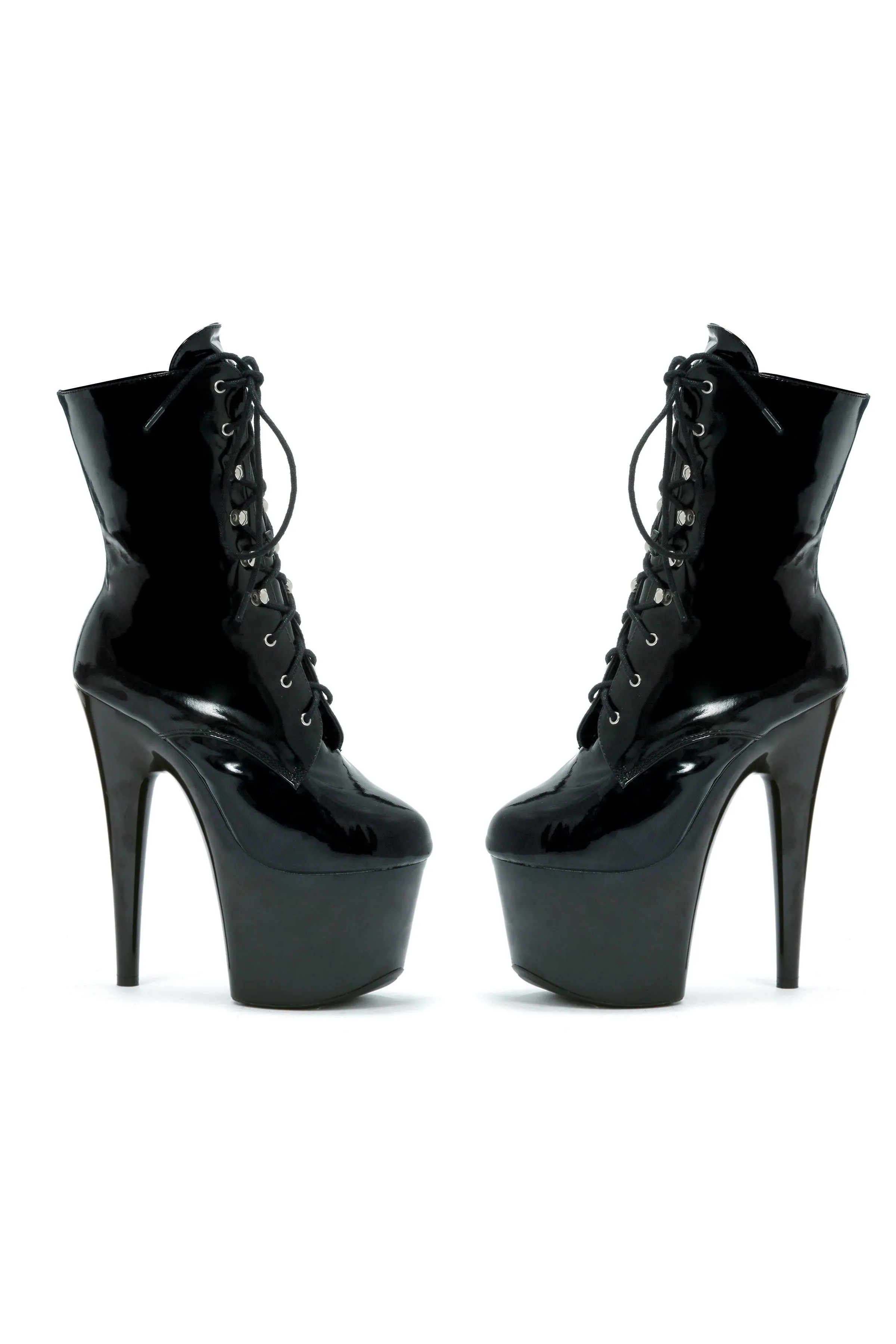 Ellie 709-ANGELA 7" Heel Ankle Boots W/Inner Zipper
