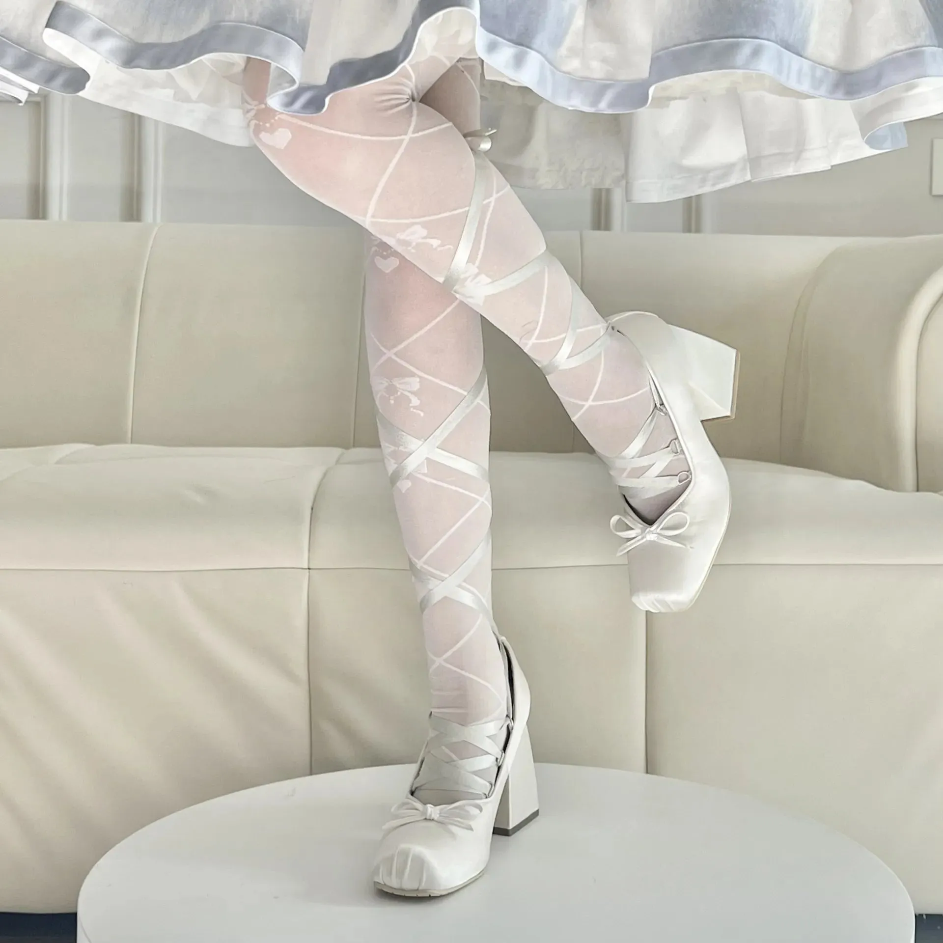 Famous Last Words Chunky Heels Shoes