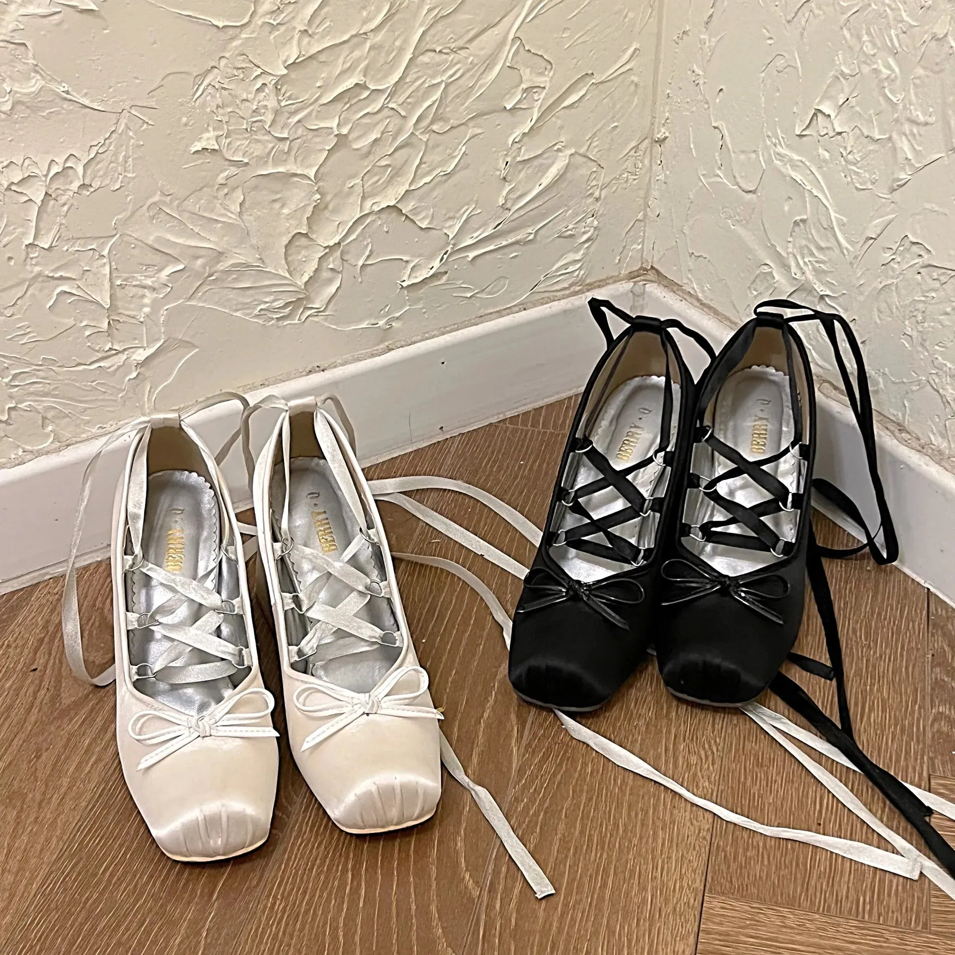 Famous Last Words Chunky Heels Shoes