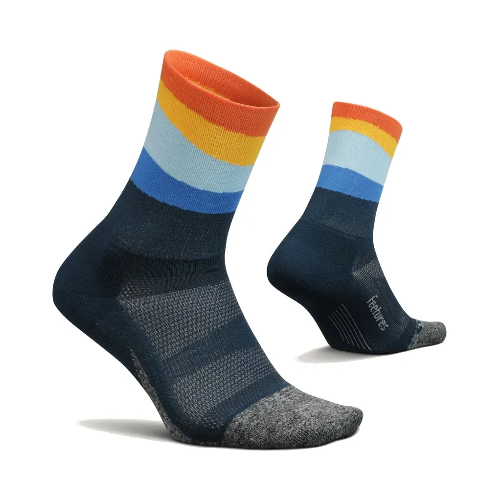 Feetures Elite Light Cushion Mini Crew - Ascent Blue