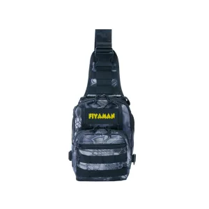 Fiyaman Blue Camo Military Shoulder Bag