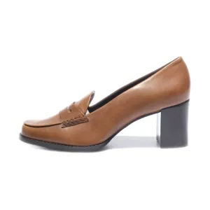 Franco Sarto High-Heel Shoes Leather Brown Colour For Women