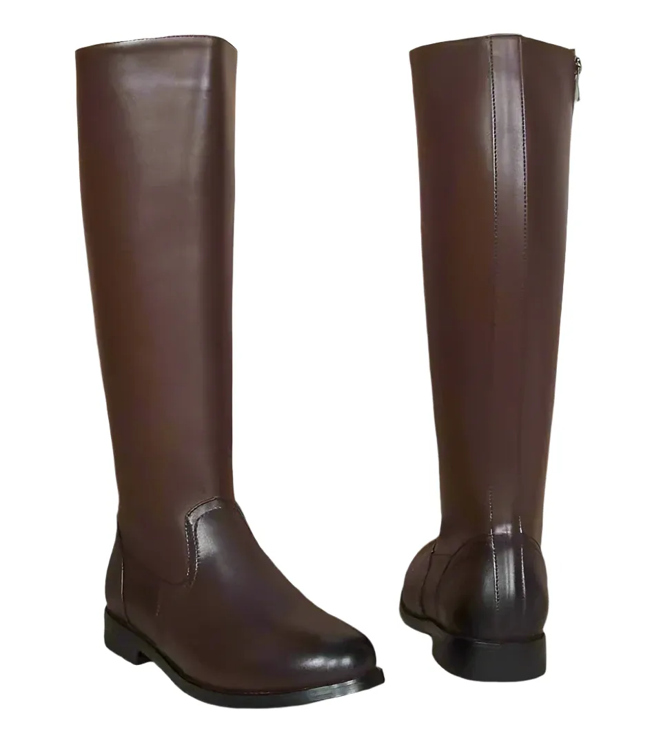 Handmade Regency Era Men Boots – Rococo Baroque Style with Bridgestone Leather