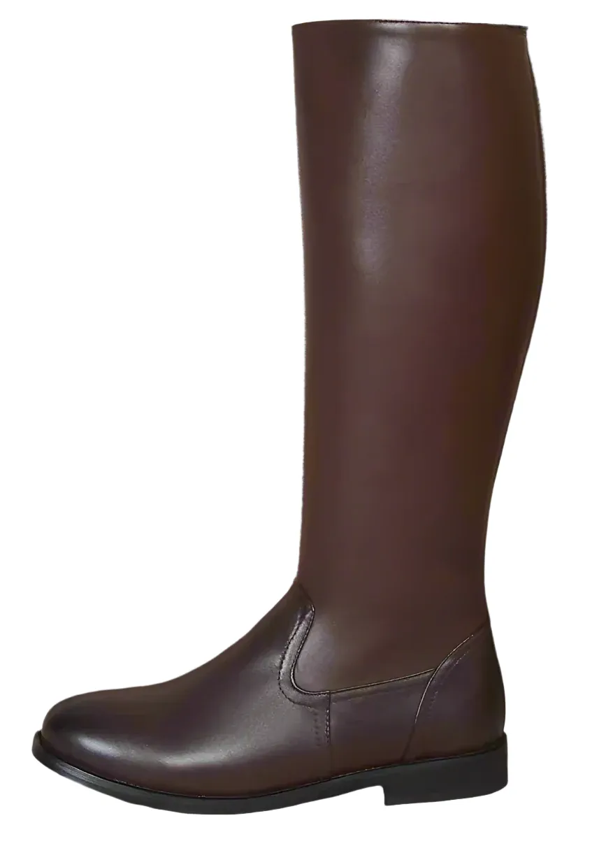 Handmade Regency Era Men Boots – Rococo Baroque Style with Bridgestone Leather