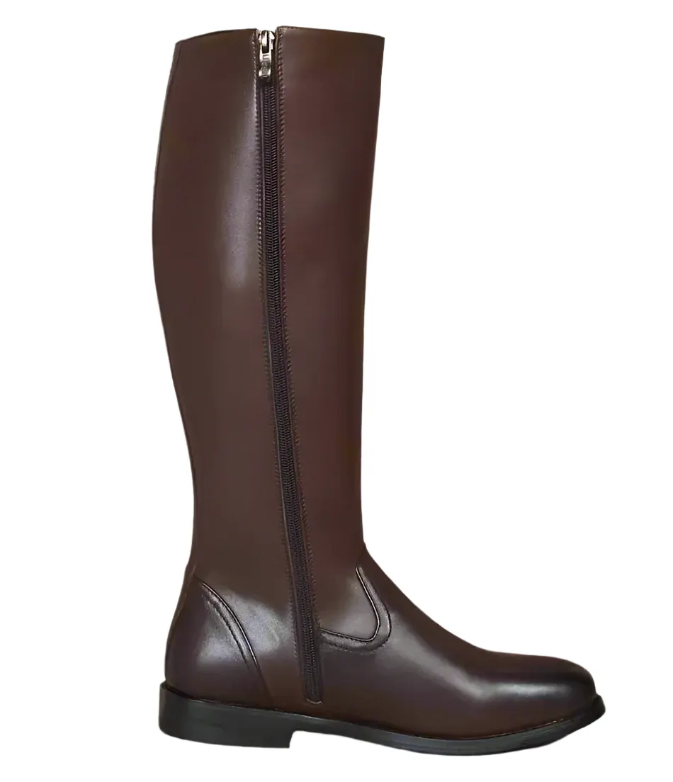 Handmade Regency Era Men Boots – Rococo Baroque Style with Bridgestone Leather
