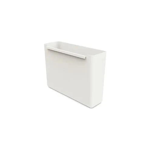 HON Fuse Collection Hot File Storage - 12.2" x 3.8" x 9.5" - Material: Plastic - Finish: White