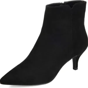 Journee Collection Women's Isobel Pointed Toe Booties  Color Black Size 6.5M