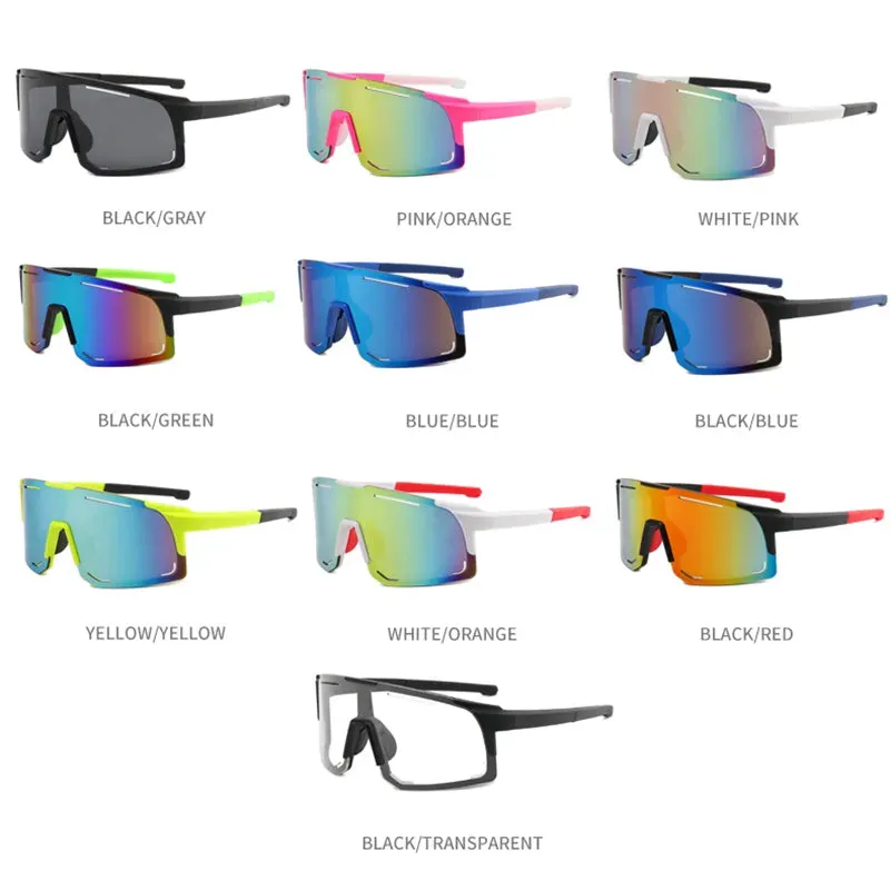 JSJM Cycling Sunglasses Outdoor Sports Windproof Dustproof Goggles Camping Climbing Fishing Glasses Mountain Protective Eyewear