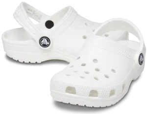 Kids Classic Crocs | Clog | White