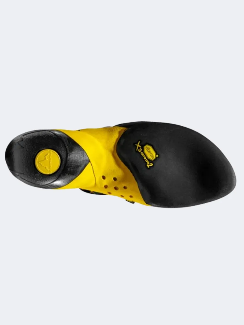 La Sportiva Solution Men Climbg Shoes White/Yellow