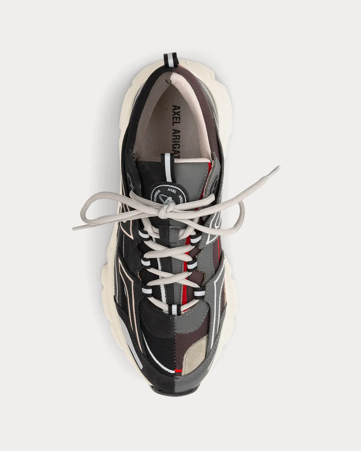 Marathon R-Trail 50/50 Black / Grey Low Top Sneakers