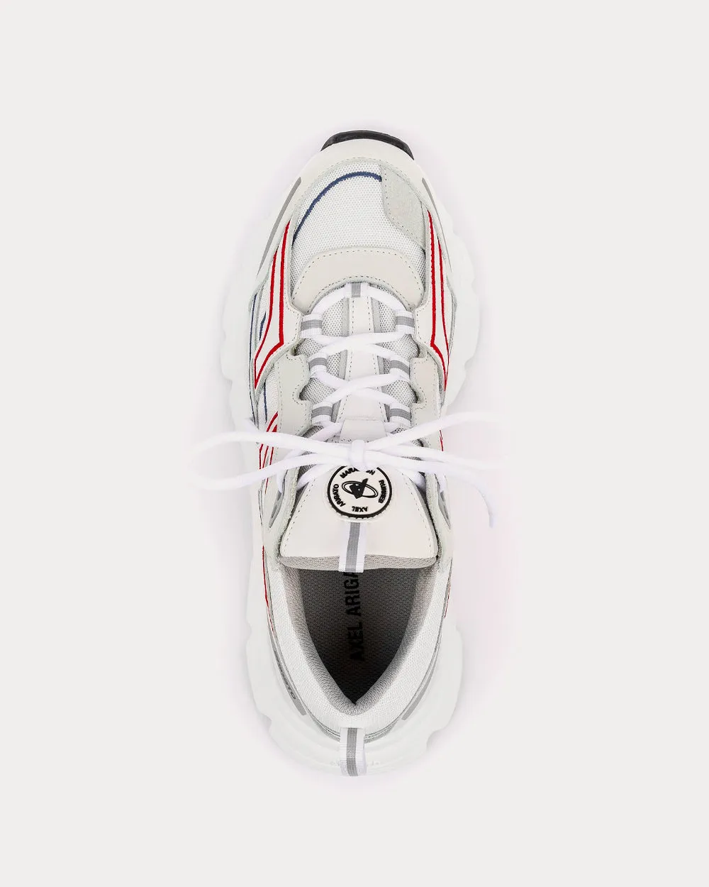 Marathon R-Trail White / Red Low Top Sneakers