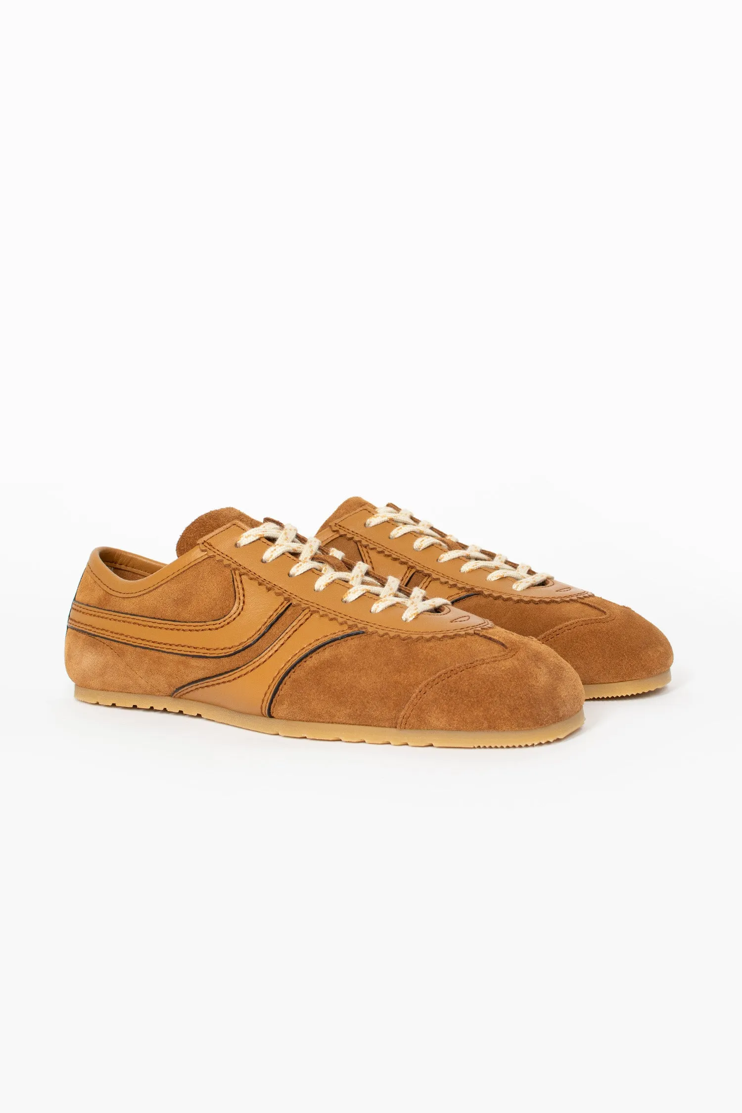 Marathon Suede Sneakers Tan