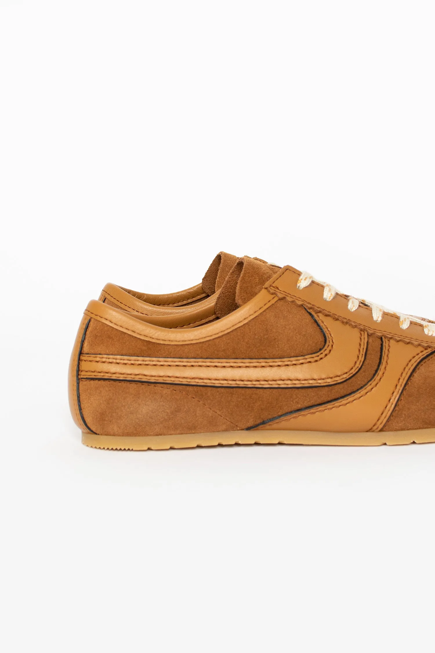 Marathon Suede Sneakers Tan