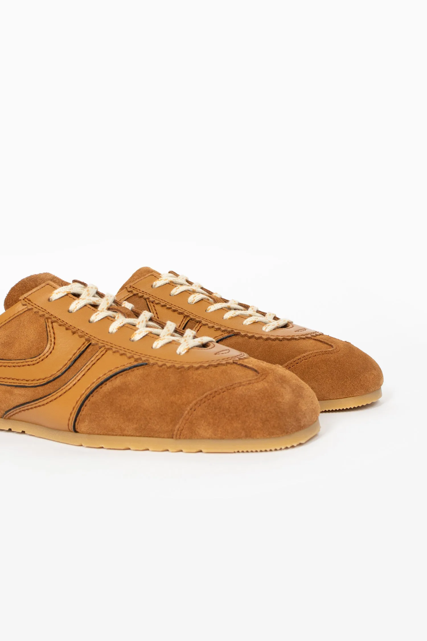 Marathon Suede Sneakers Tan