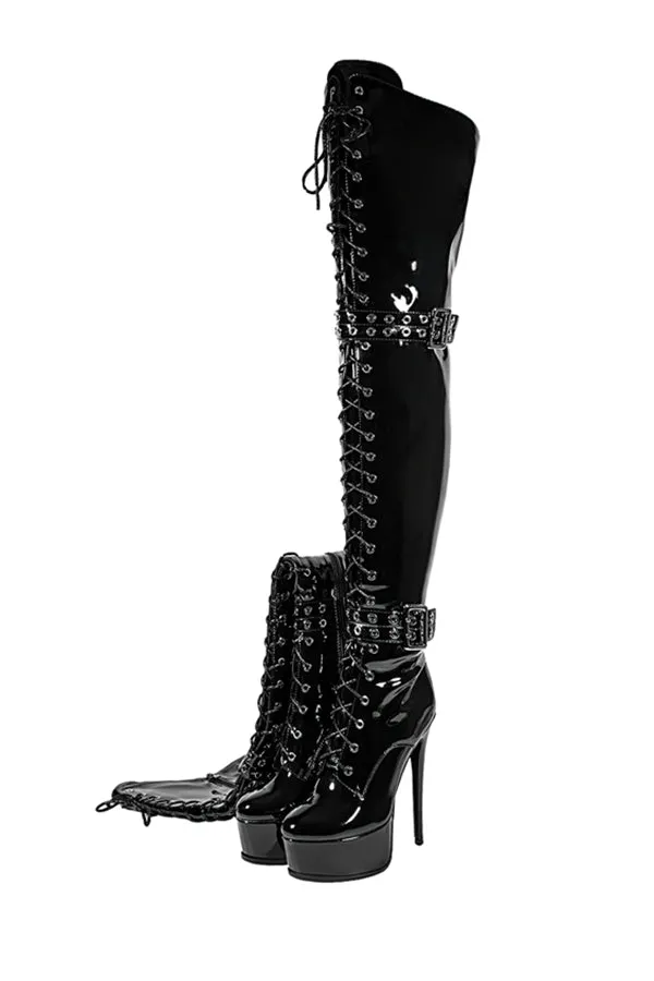 Marbelleve Slip-On Couture Boots