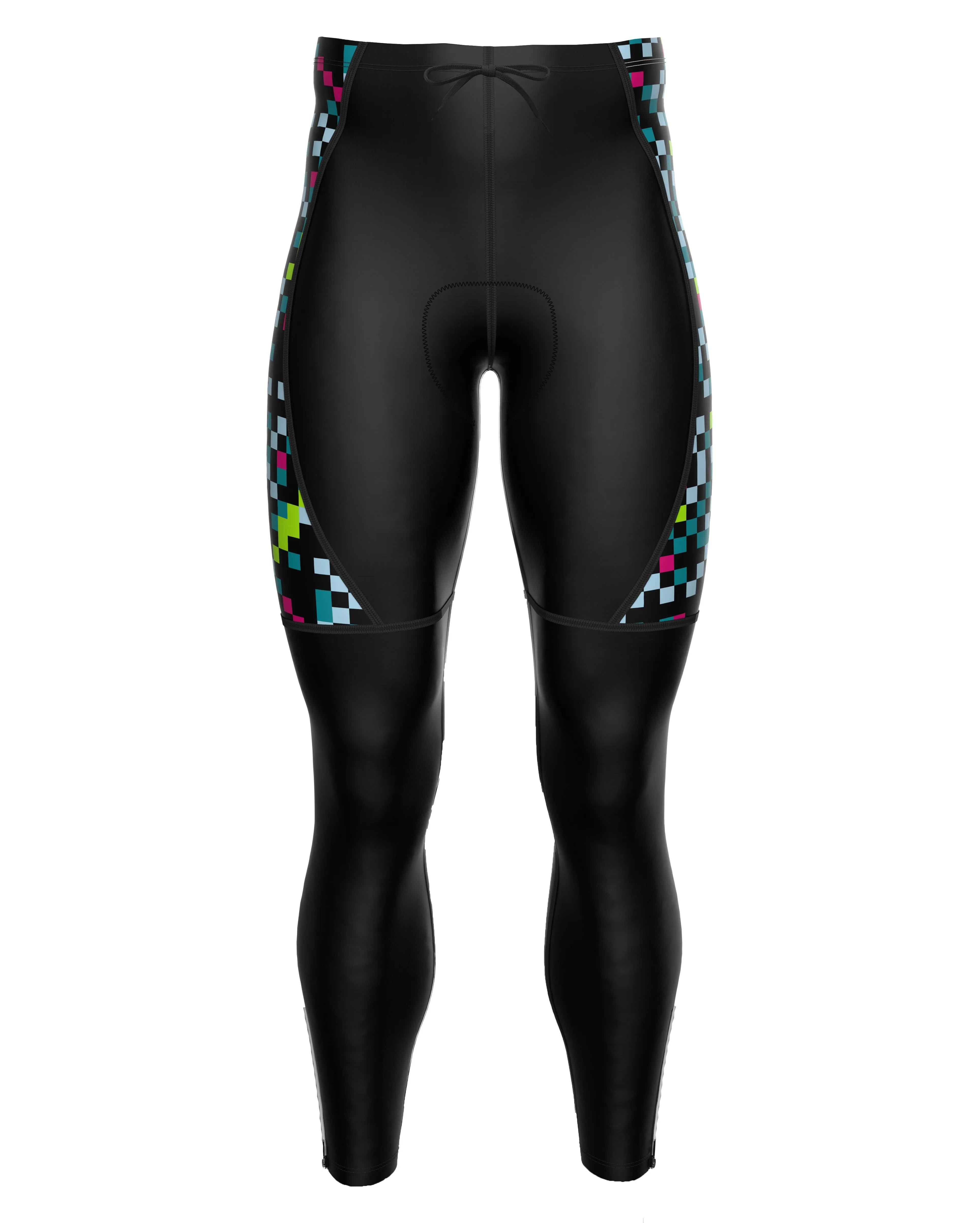 Men Cubes Cycling Tights