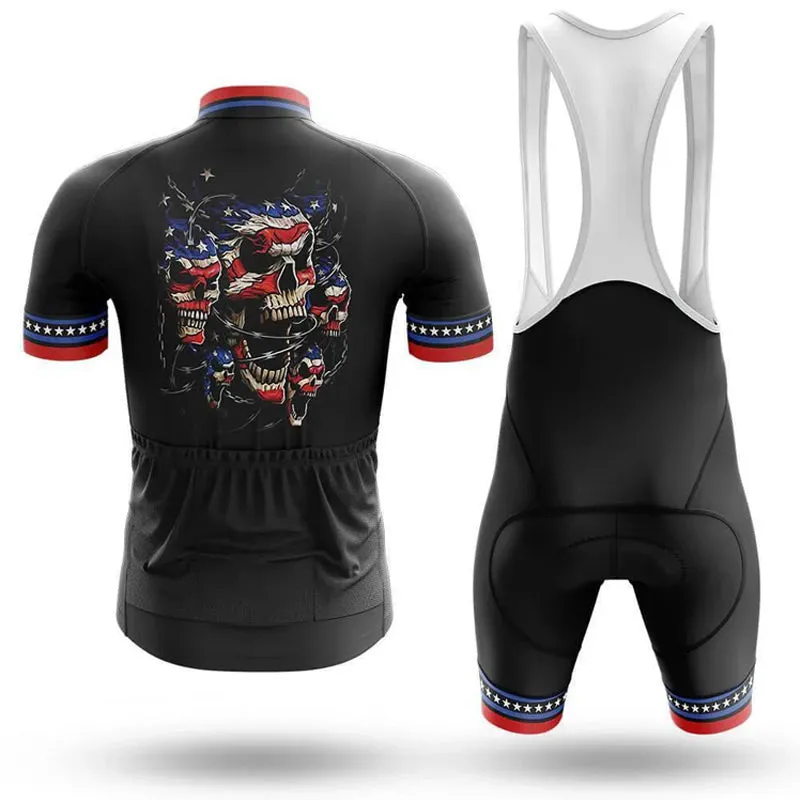 Men Cycling Skull Collection Uniform STY-06