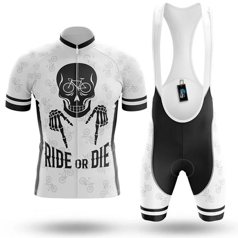 Men Cycling Skull Collection Uniform STY-08