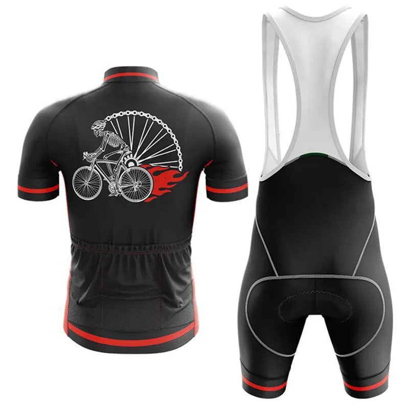 Men Cycling Skull Collection Uniform STY-09