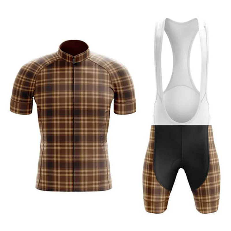 Men Cycling Tartan Collection Uniform STY-05