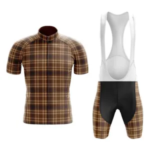Men Cycling Tartan Collection Uniform STY-05