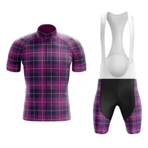 Men Cycling Tartan Collection Uniform STY-06