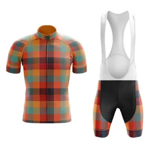 Men Cycling Tartan Collection Uniform STY-11