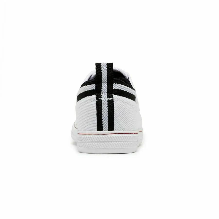 Mens Volley Safety Steel Cap Shoes White/Black