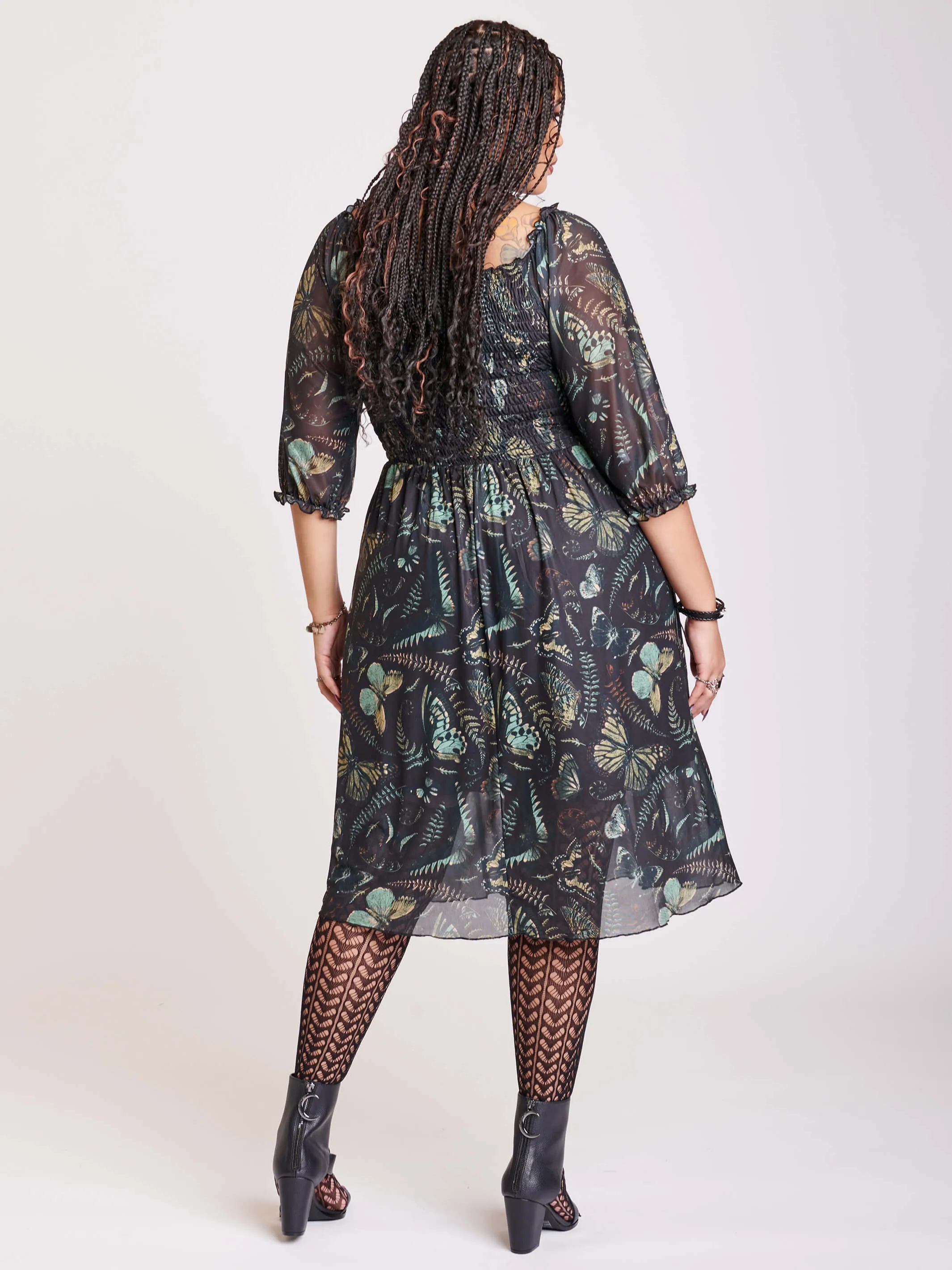 Metamorphosis Mesh Dress