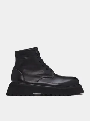 Micarro Lace-Up Ankle Boots (MM4186-P011-666-BLACK)