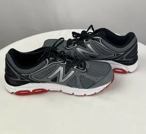 New Balance Men's Gray Red Running Trail Shoes Size 10D NIB