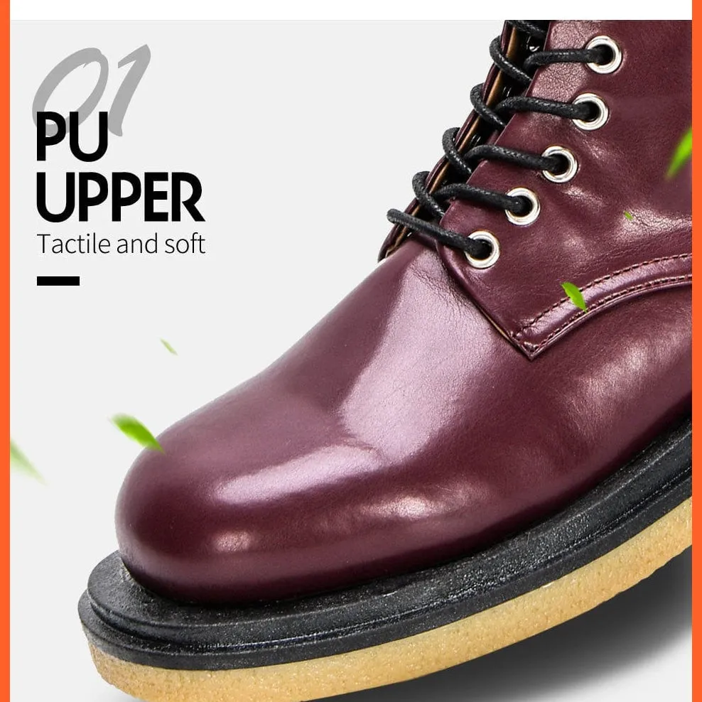 New Designers High Platform Gothic Shoes | Women Mid-Calf Boots Lace-Up  Boots