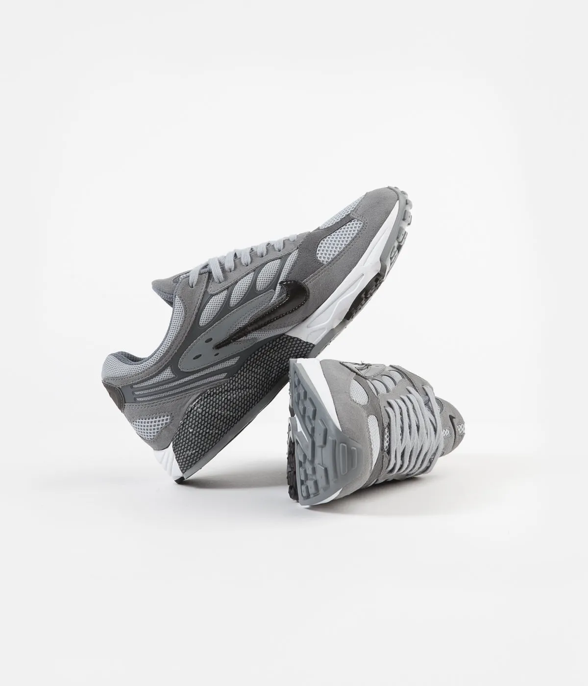 Nike Air Ghost Racer Shoes - Cool Grey / Black - Wolf Grey - Dark Grey