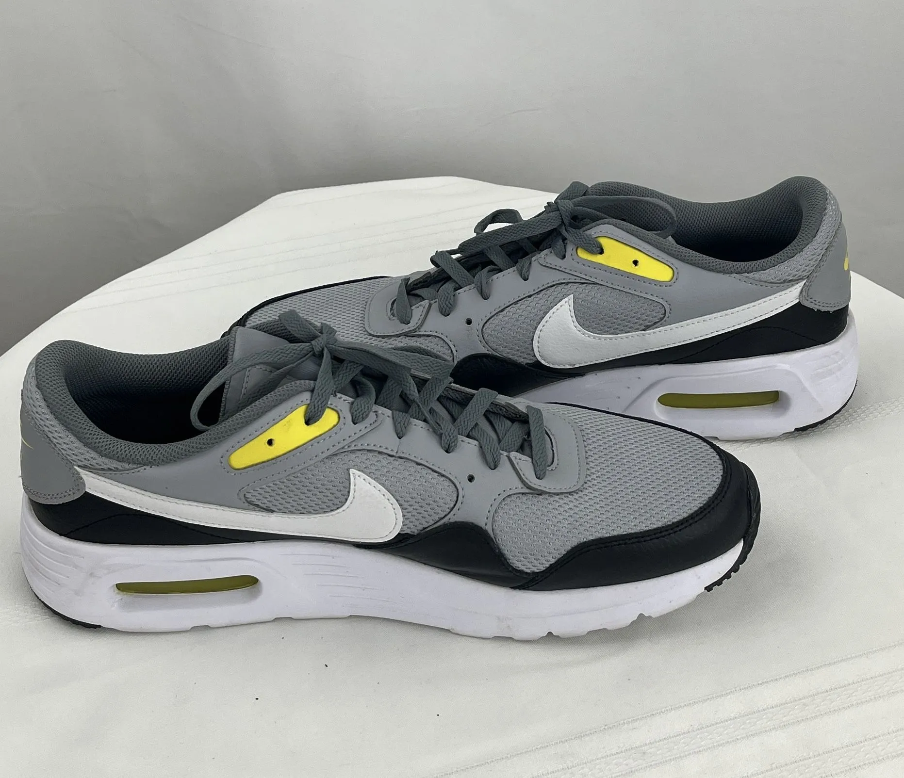 Nike Men's Air Max SC Wolf Grey Black White Sneakers Shoes Size 11