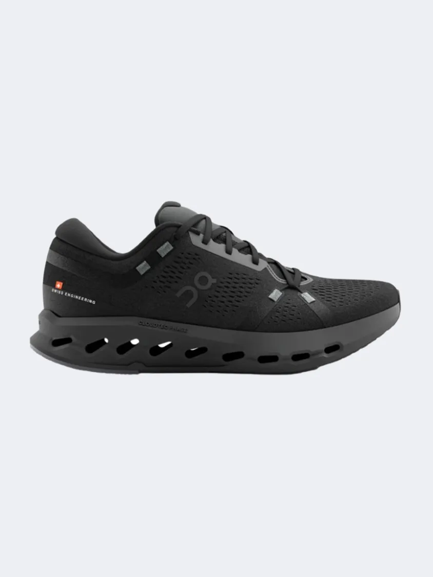On Cloudsurfer 2 Men Running Sneakers Black