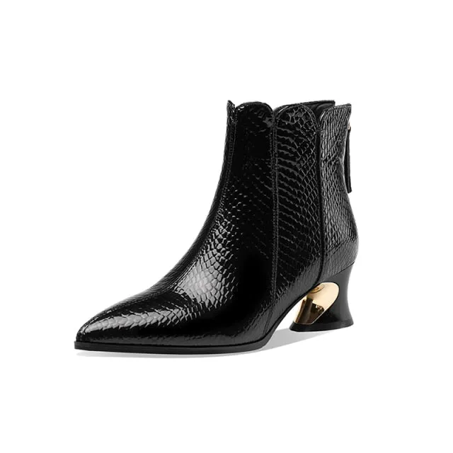 Opulessa Croc Glam Boots
