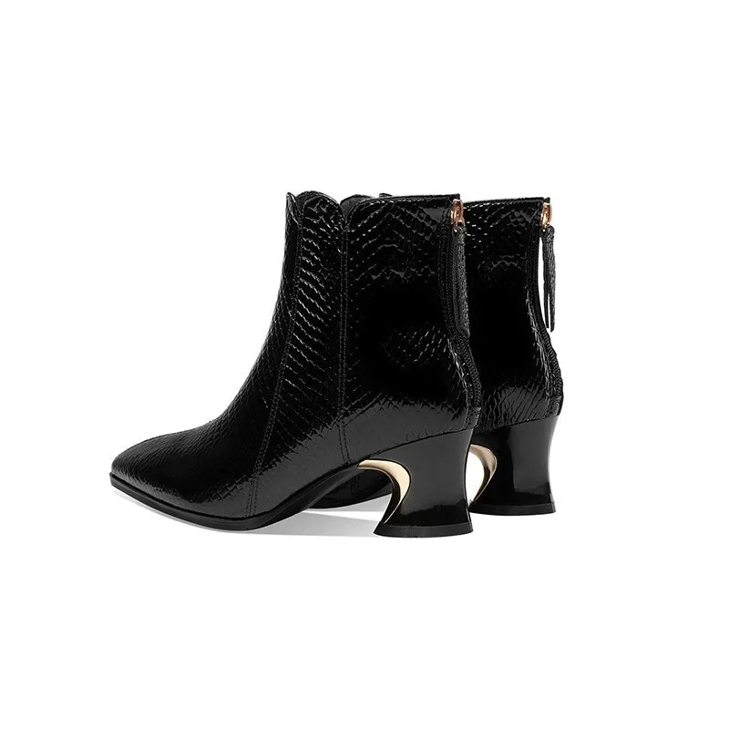 Opulessa Croc Glam Boots