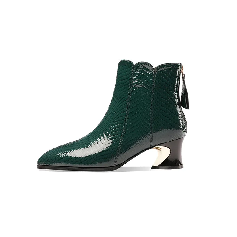 Opulessa Croc Glam Boots