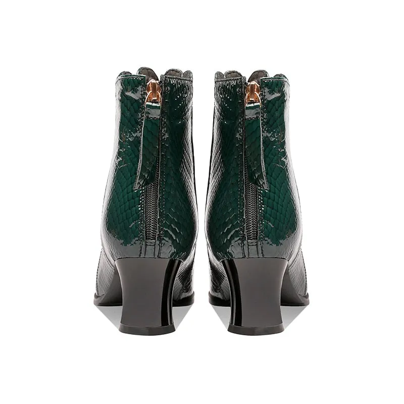 Opulessa Croc Glam Boots