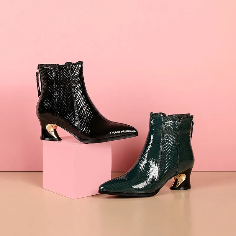 Opulessa Croc Glam Boots