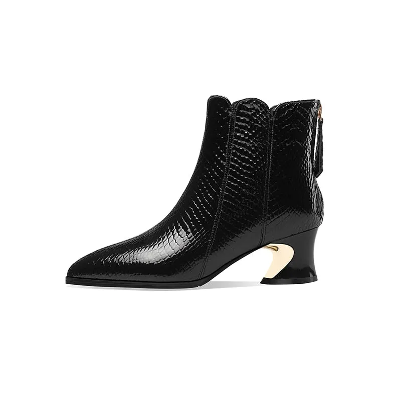 Opulessa Croc Glam Boots