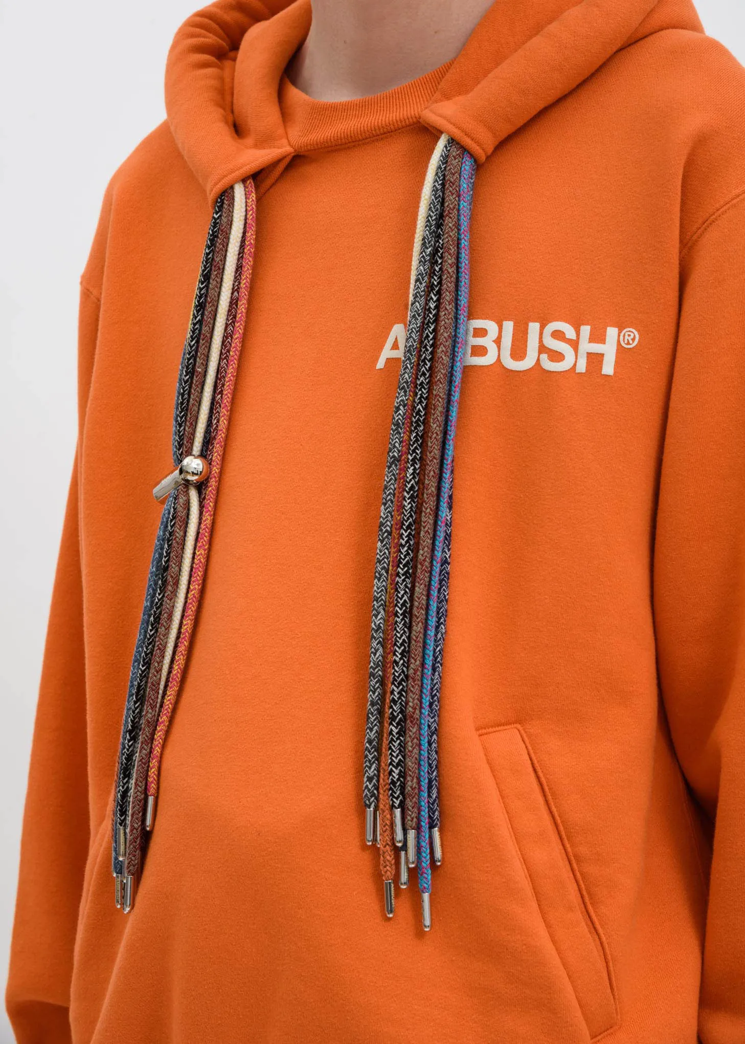 Orange Multi Cord Hoodie