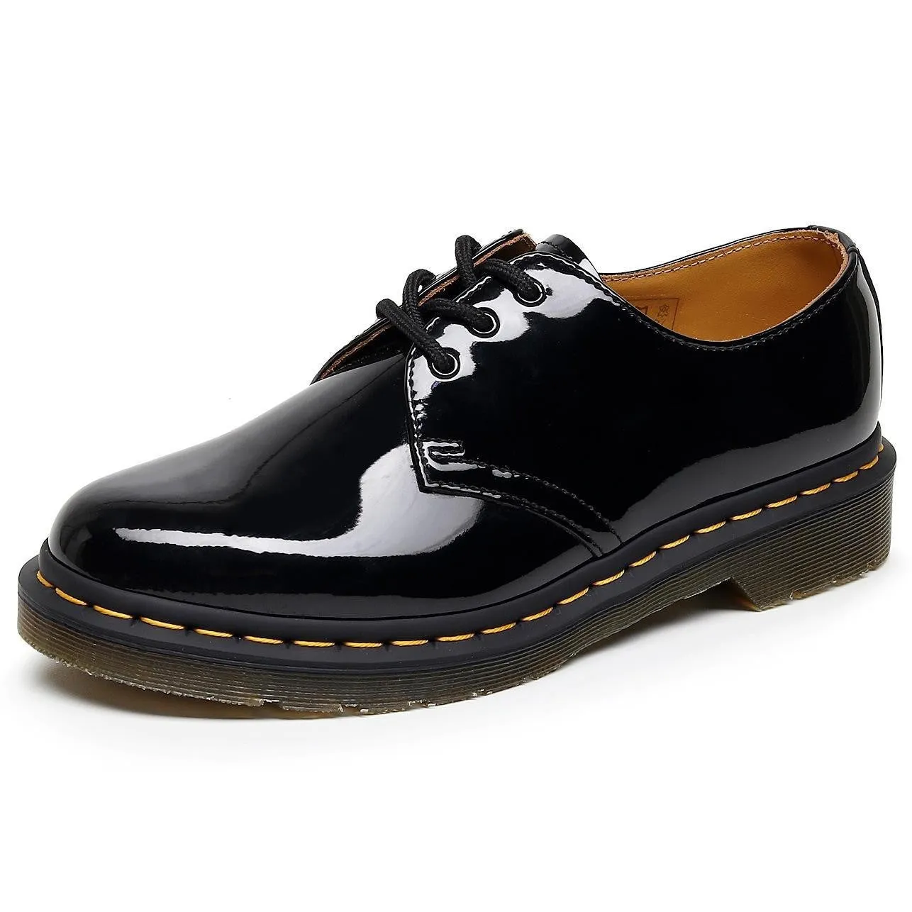 PEOPLETERRITORY 1461 low-top small leather shoes men's genuine leather British style large size short boots round head men's and women's casual tooling shoes