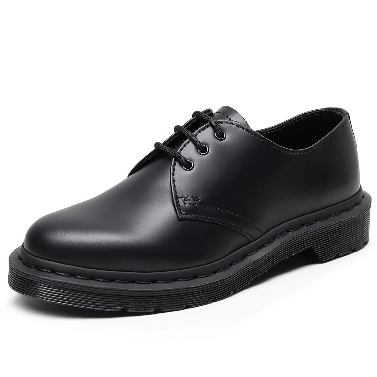 PEOPLETERRITORY 1461 low-top small leather shoes men's genuine leather British style large size short boots round head men's and women's casual tooling shoes
