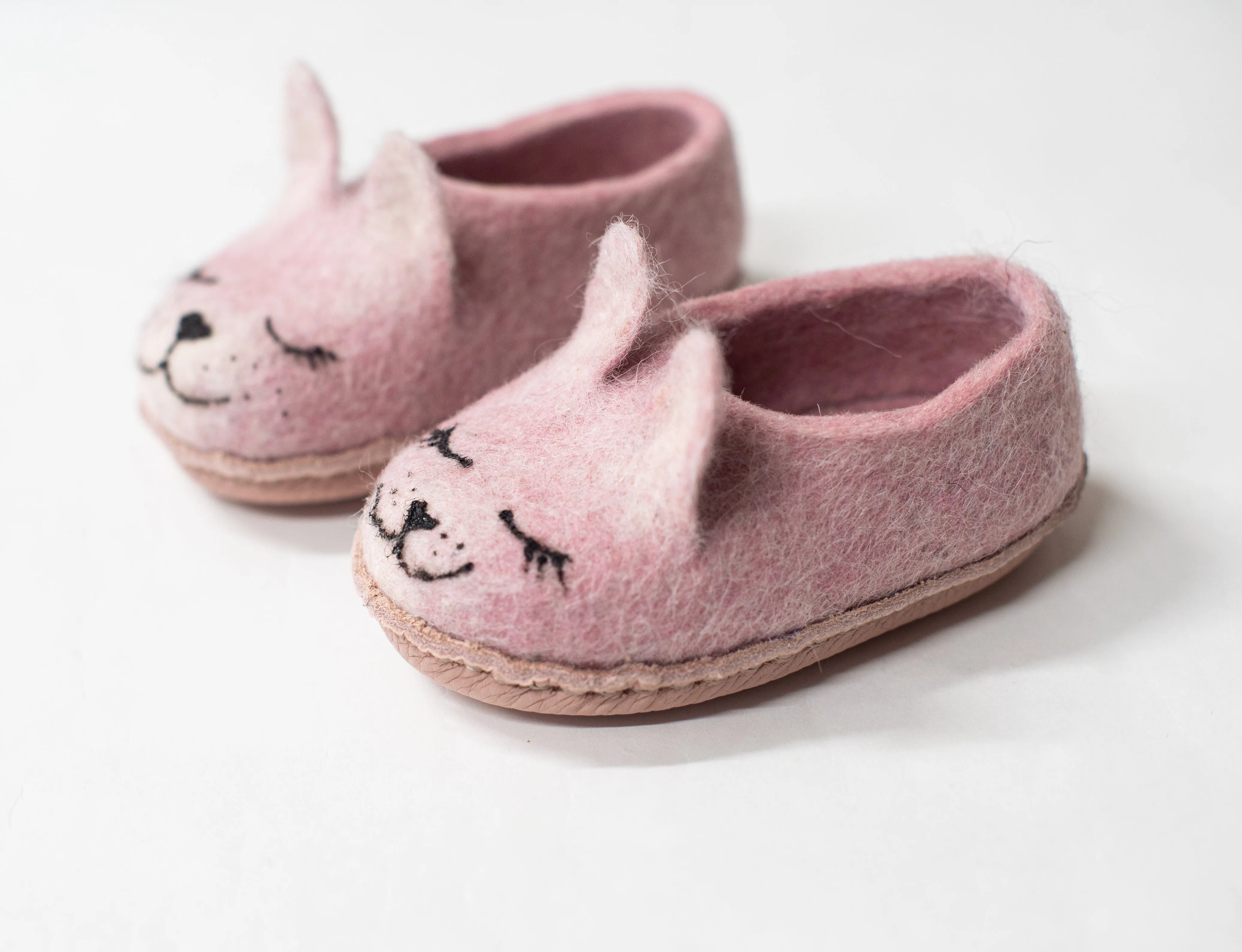 Pink Bunny Slippers Toddler Kids (Eu 23/30)