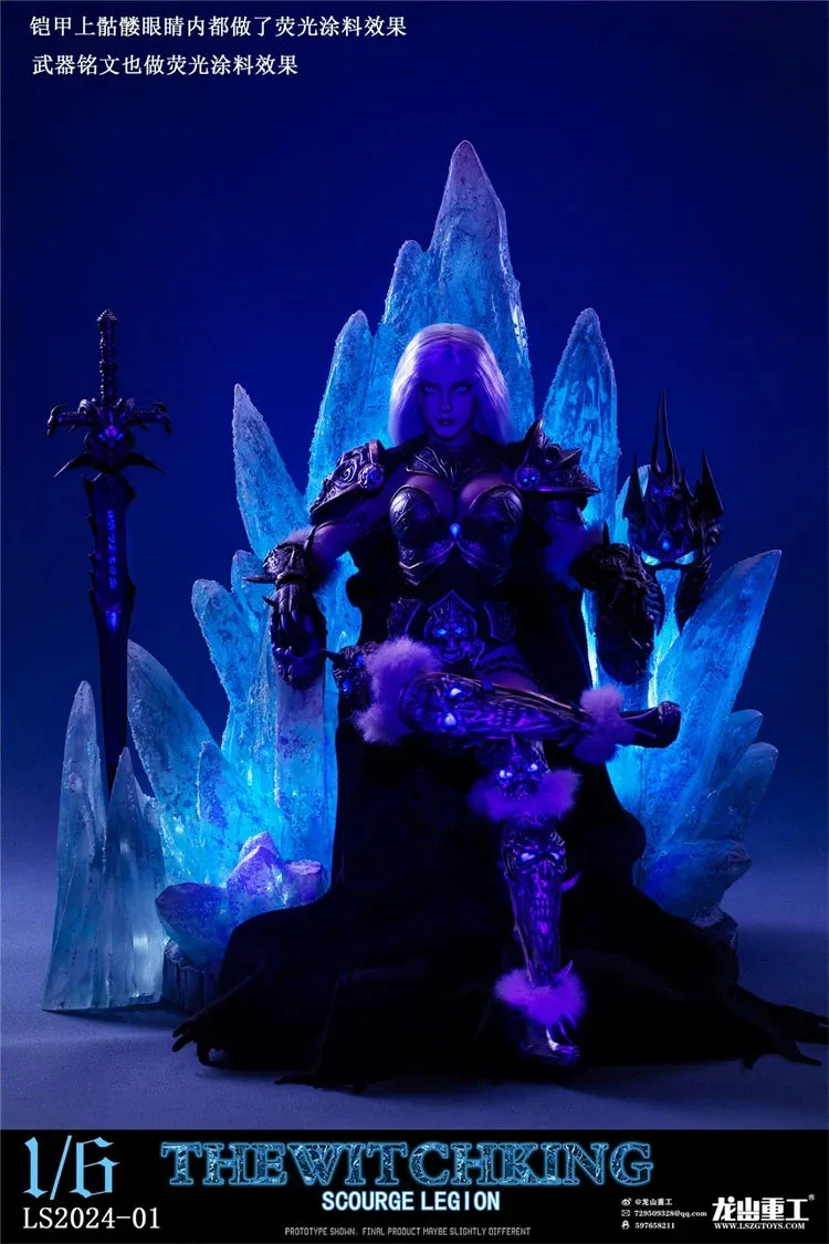 Pre-order 1/6 LONGSHAN LS2024-01 Witch King (Scourge Legion) Action Figure