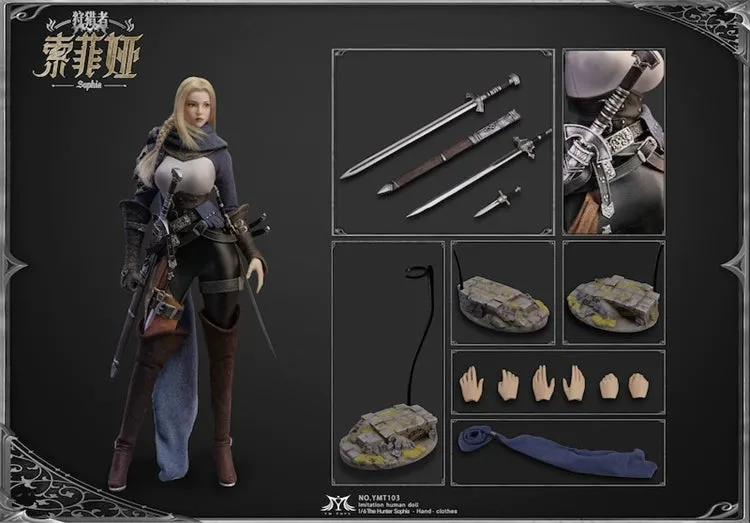 Pre-order 1/6 YMTOYS YMT103 Hunter Series - Sophia Action Figure