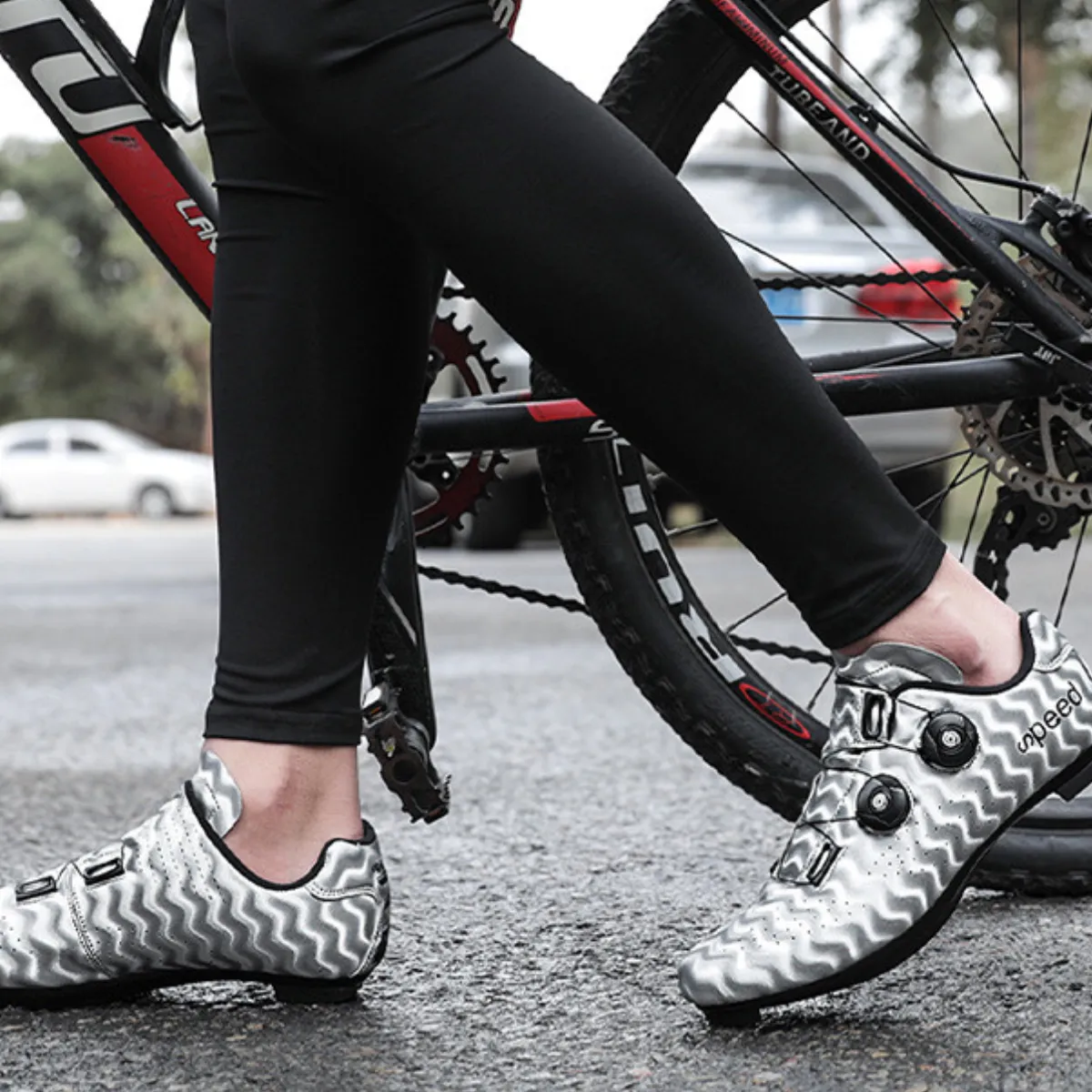 Professional Outdoor Sport Ultralight Bicycle Road Cycling Shoes