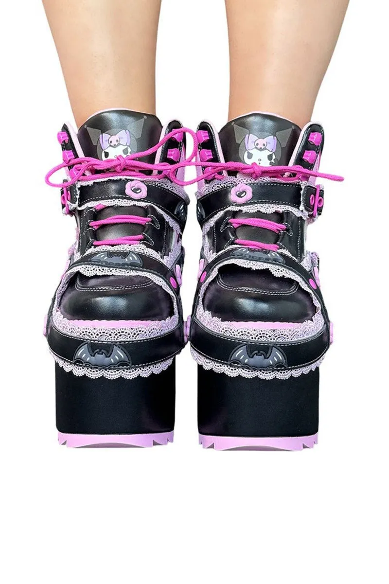 Qozmo Bndg Kuromi Platforms [Black] [NO RESTOCKS]